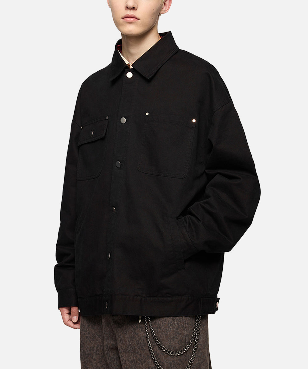 DUAL-WEAVE TWILL JACKET