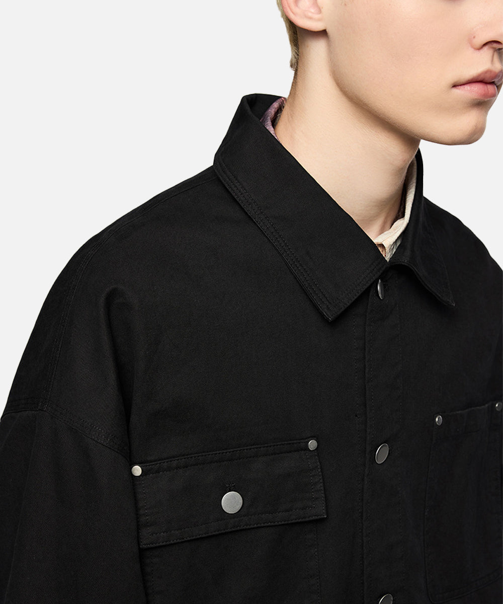 DUAL-WEAVE TWILL JACKET