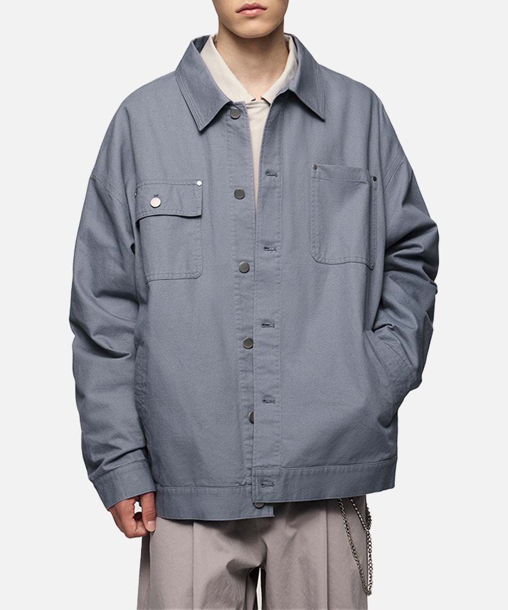 DUAL-WEAVE TWILL JACKET