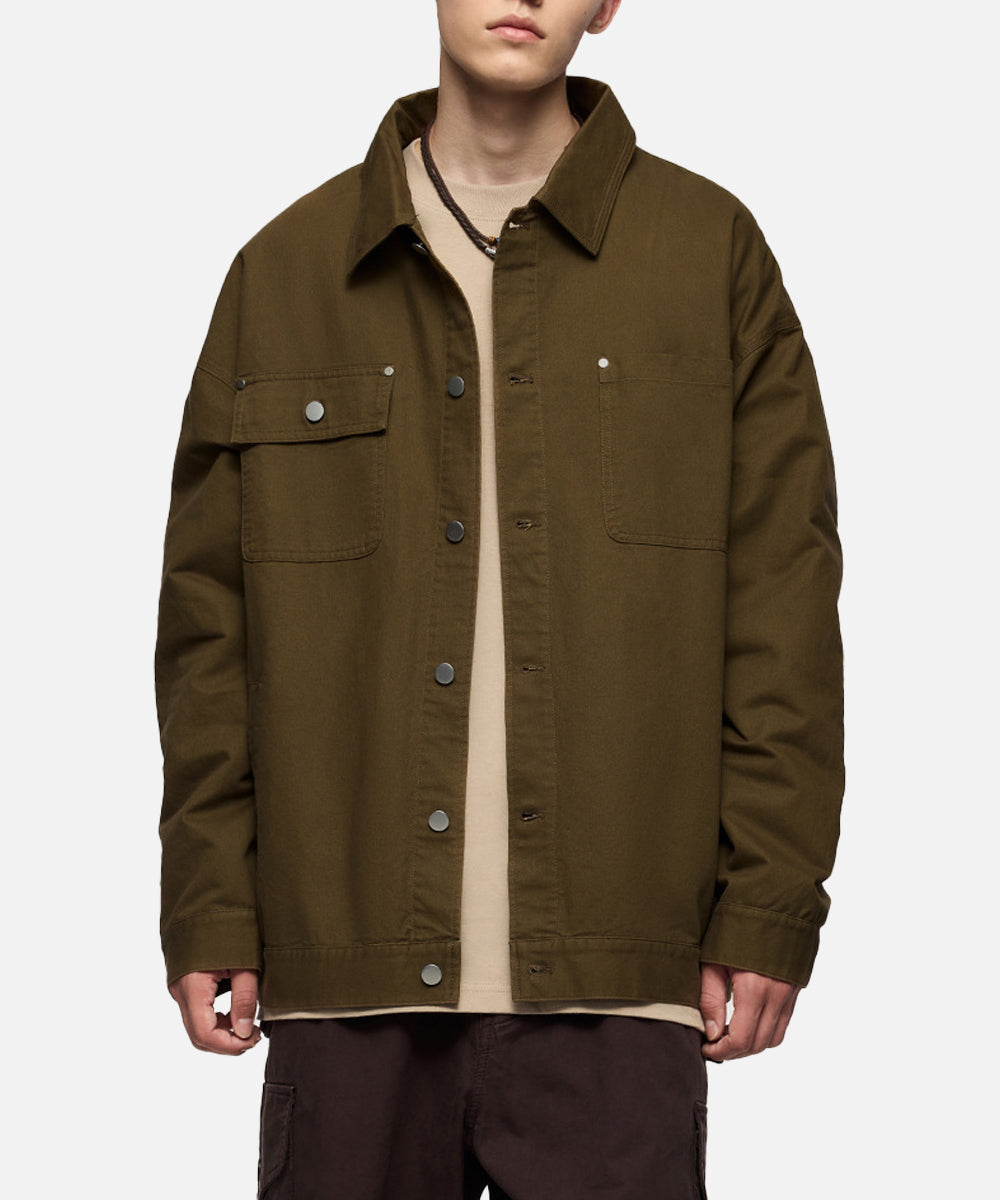 DUAL-WEAVE TWILL JACKET