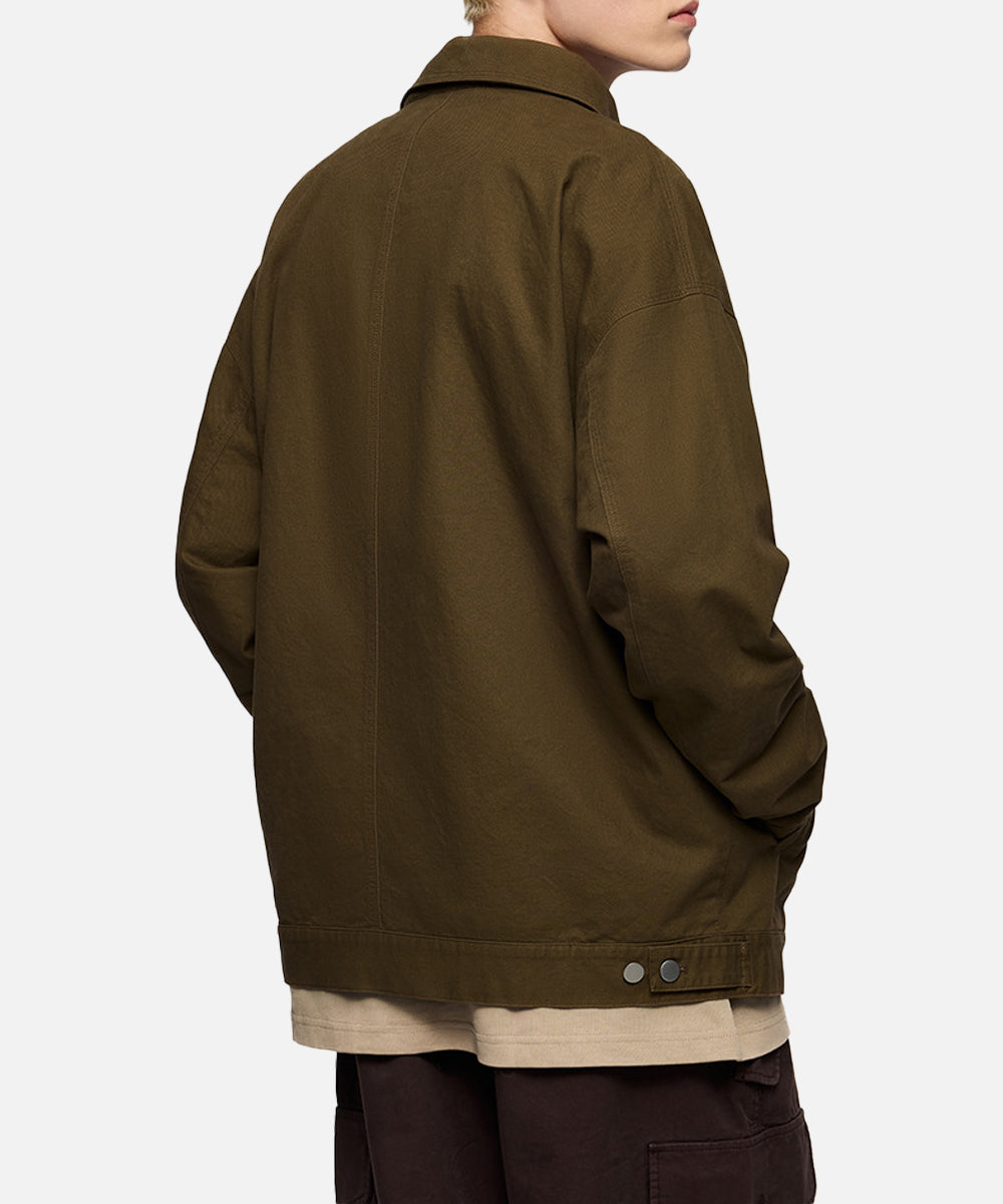 DUAL-WEAVE TWILL JACKET