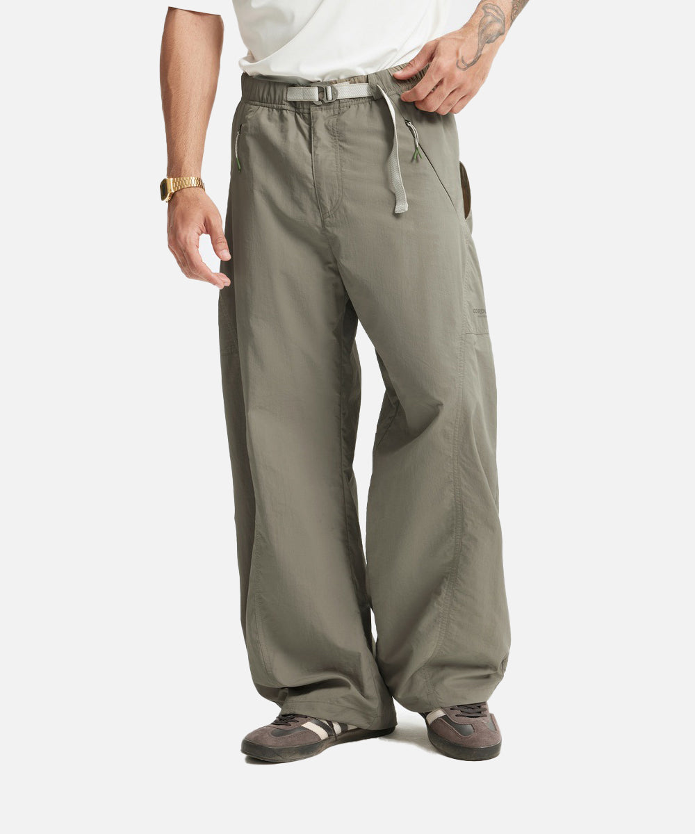 TECHNICAL CURVED PANTS