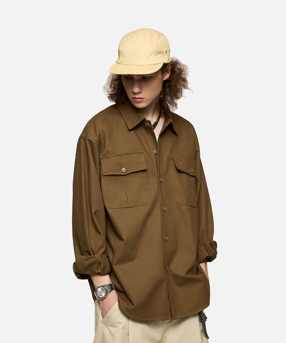 DOUBLE-POCKET WORKWEAR SHIRT