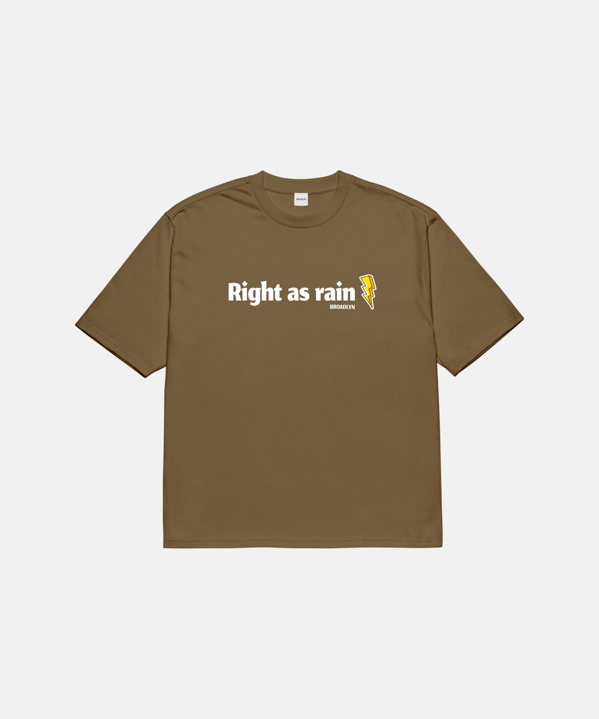 RIGHT AS RAIN T-SHIRT – BROADLYN